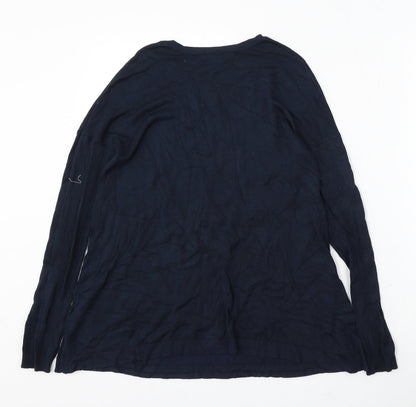 Womens UK Size 10 Atmosphere Blue Pullover Jumper