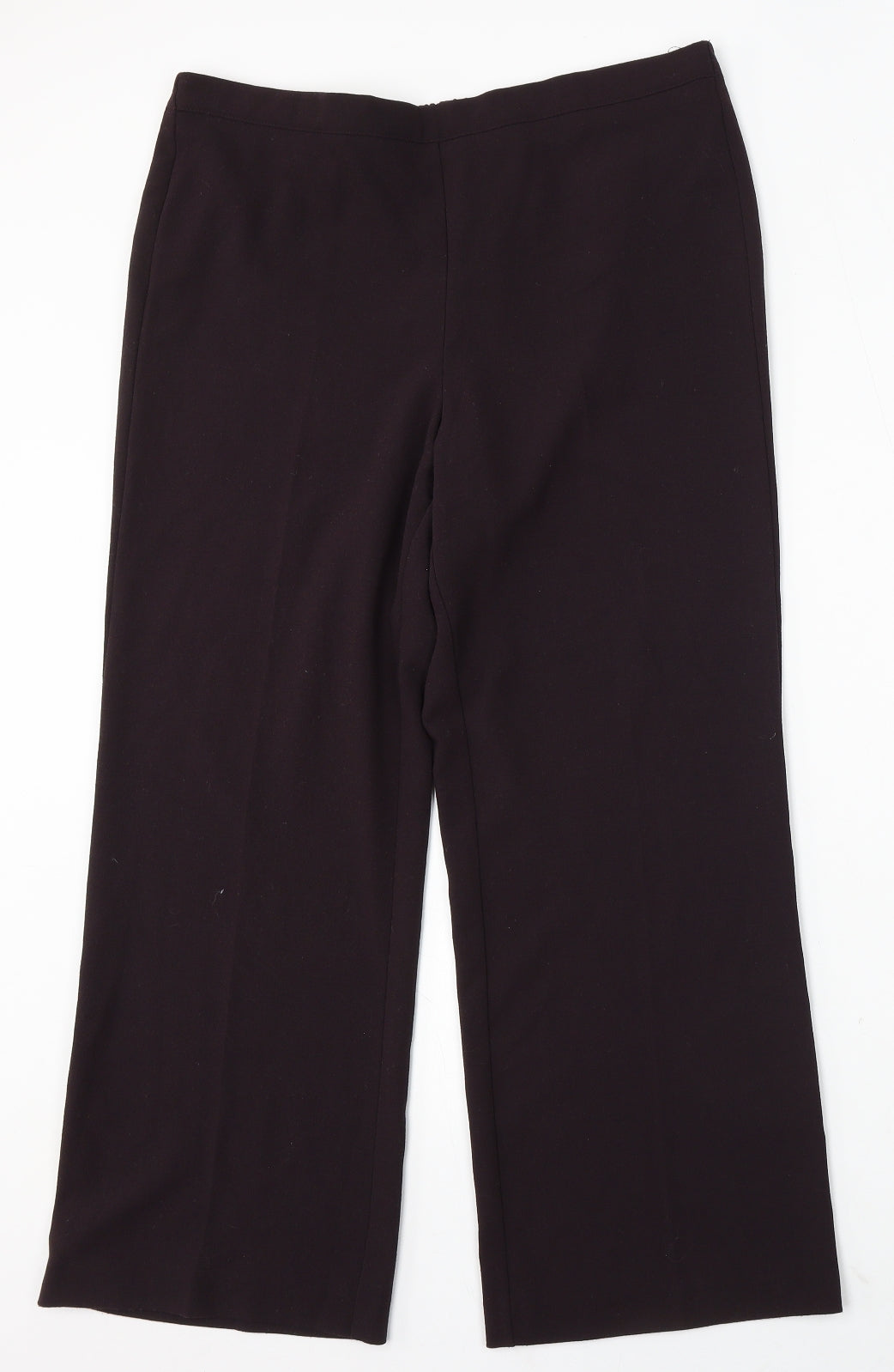 Womens UK Size 14 BHS Regular Fit  Purple Trousers