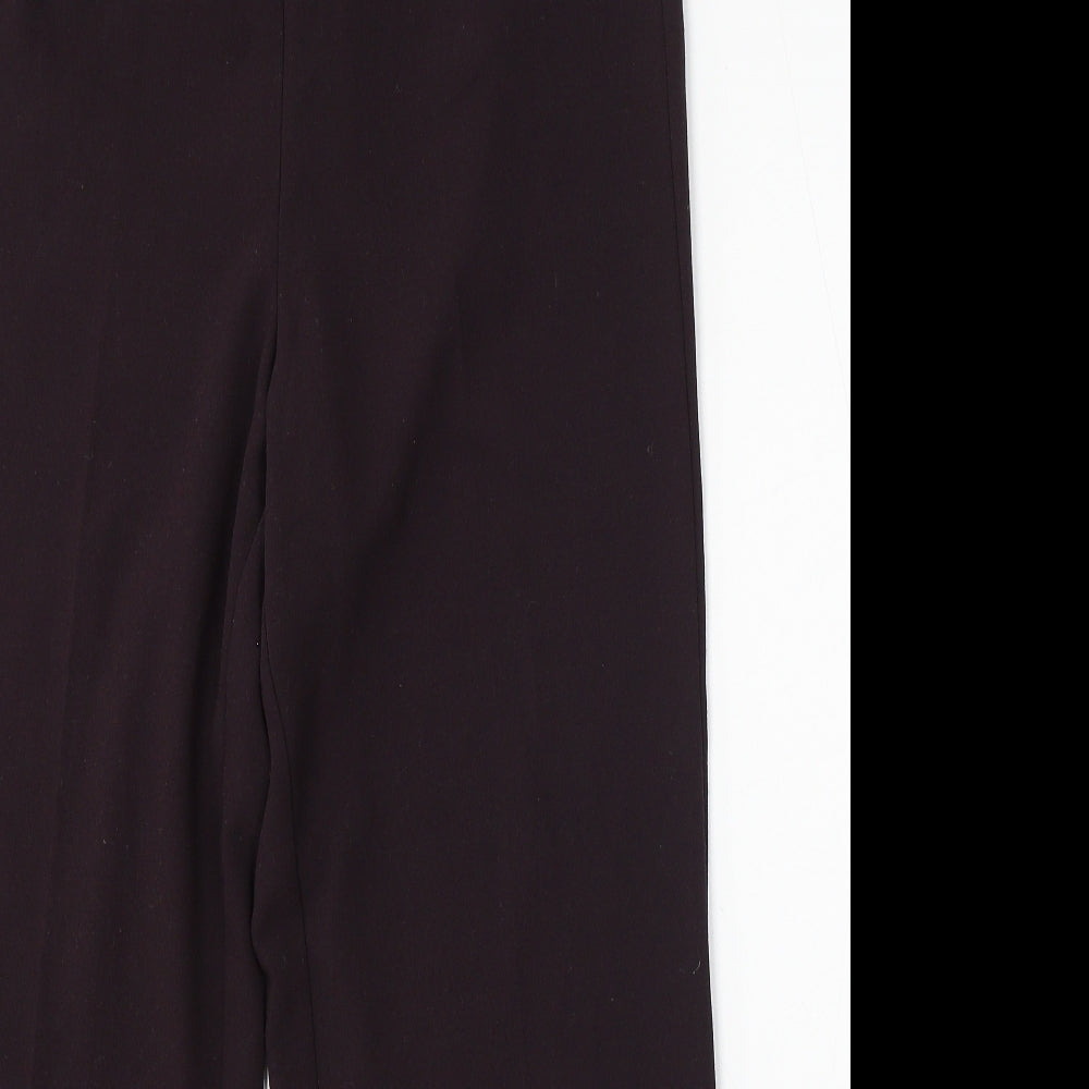 Womens UK Size 14 BHS Regular Fit  Purple Trousers