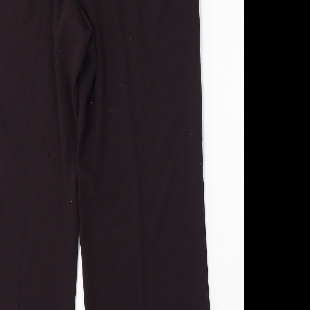 Womens UK Size 14 BHS Regular Fit  Purple Trousers