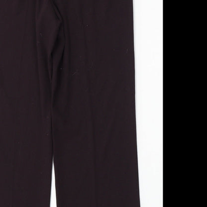 Womens UK Size 14 BHS Regular Fit  Purple Trousers