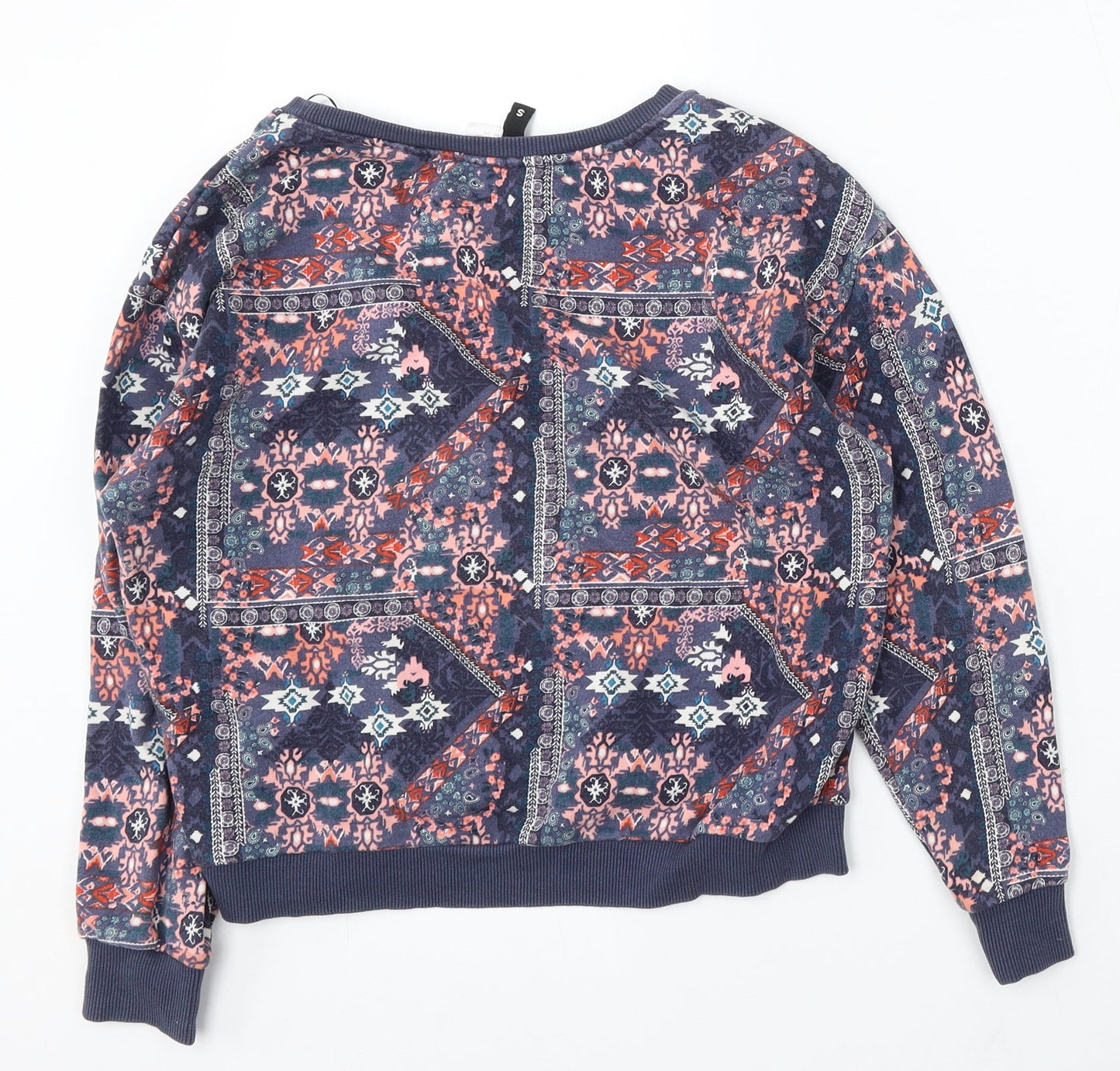 Womens UK Size S Divided by H&M Multicoloured Pullover Sweatshirt