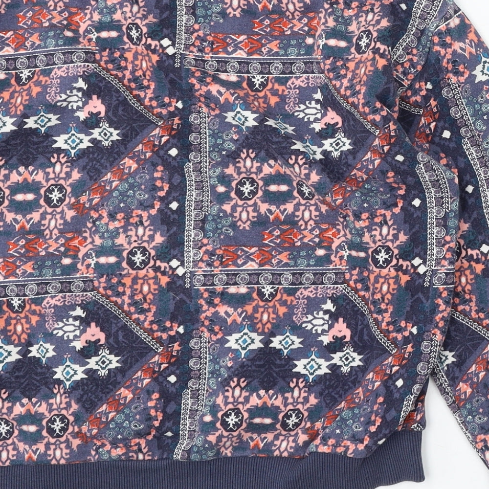 Womens UK Size S Divided by H&M Multicoloured Pullover Sweatshirt