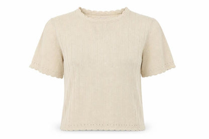 Womens UK Size 10 Berkertex Beige Pullover Jumper