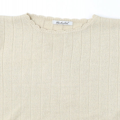 Womens UK Size 10 Berkertex Beige Pullover Jumper