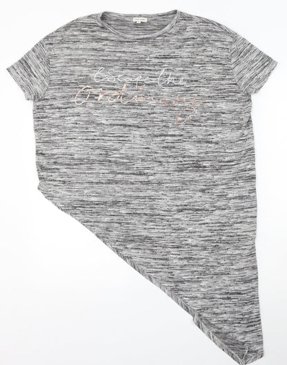 Womens UK Size 6 River Island Grey Pullover Jumper
