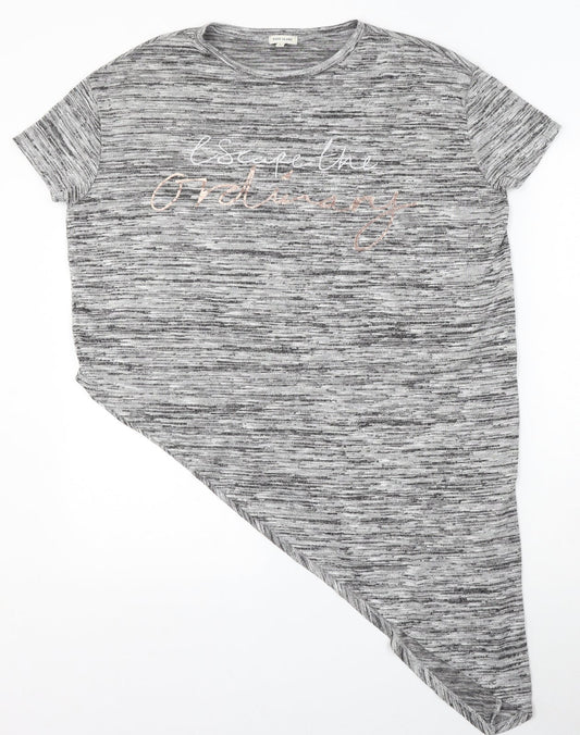 Womens UK Size 6 River Island Grey Pullover Jumper