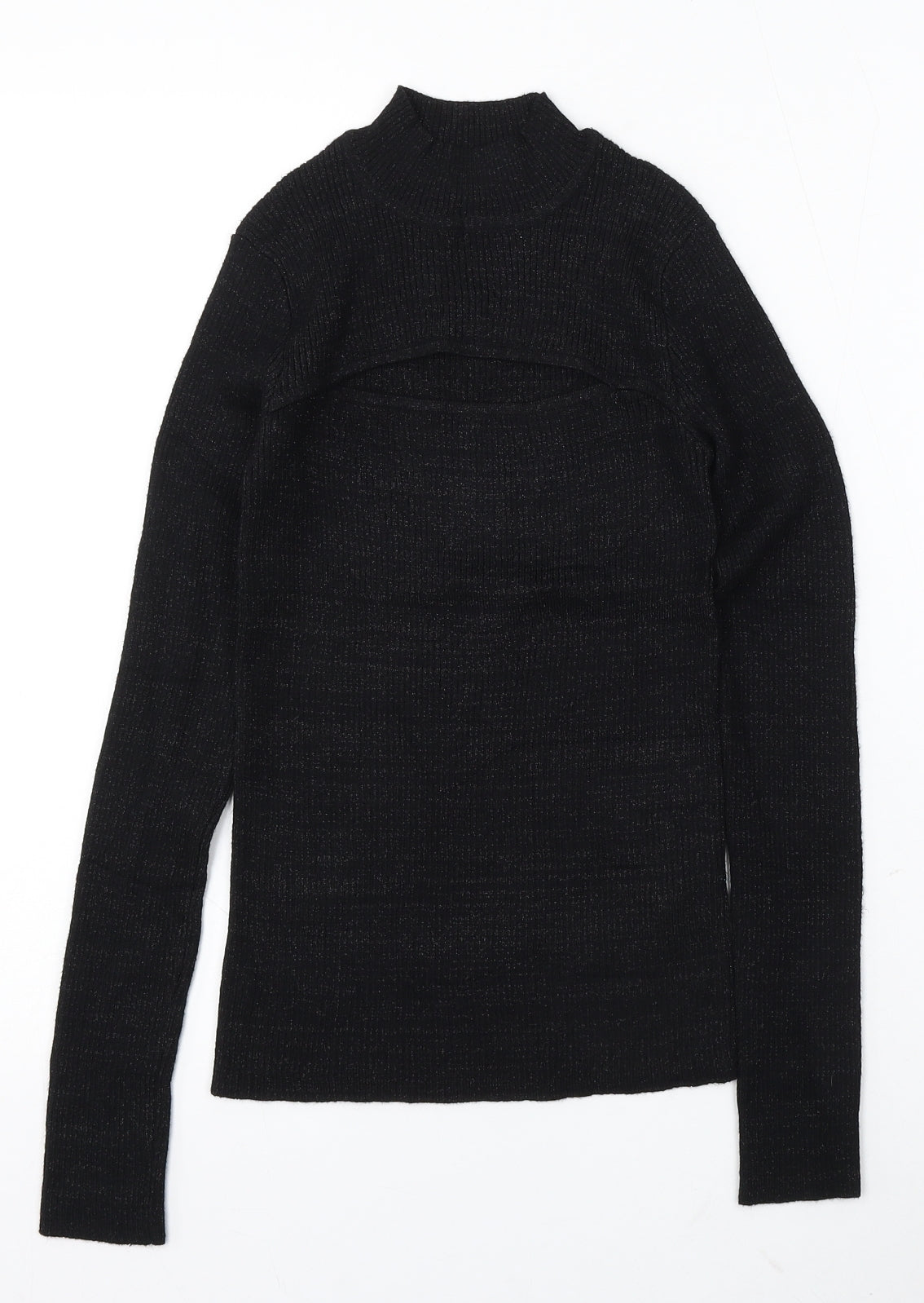 Womens UK Size M TALLY WEiJL Black Pullover Jumper