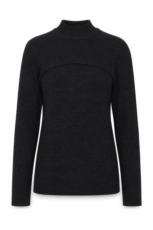 Womens UK Size M TALLY WEiJL Black Pullover Jumper