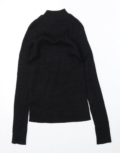 Womens UK Size M TALLY WEiJL Black Pullover Jumper