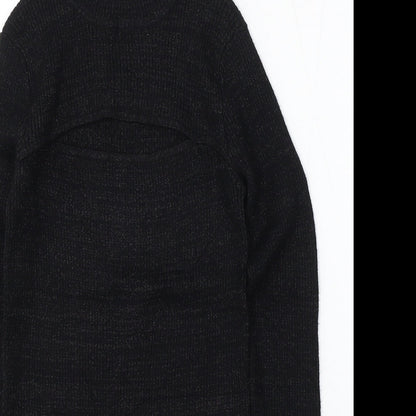 Womens UK Size M TALLY WEiJL Black Pullover Jumper