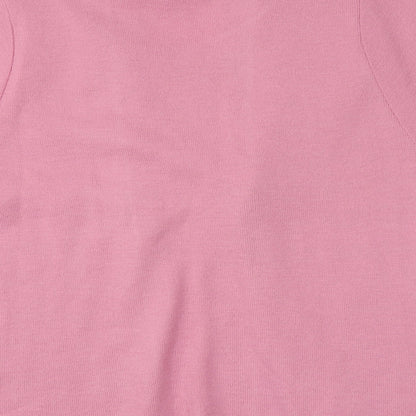 Womens UK Size L Pure & natural Pink Pullover Jumper