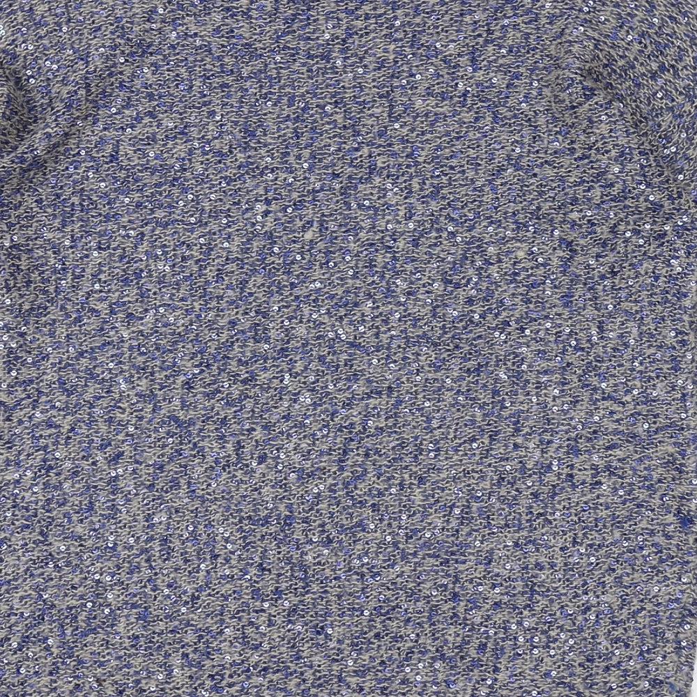Womens UK Size S Monsoon Blue Pullover Jumper