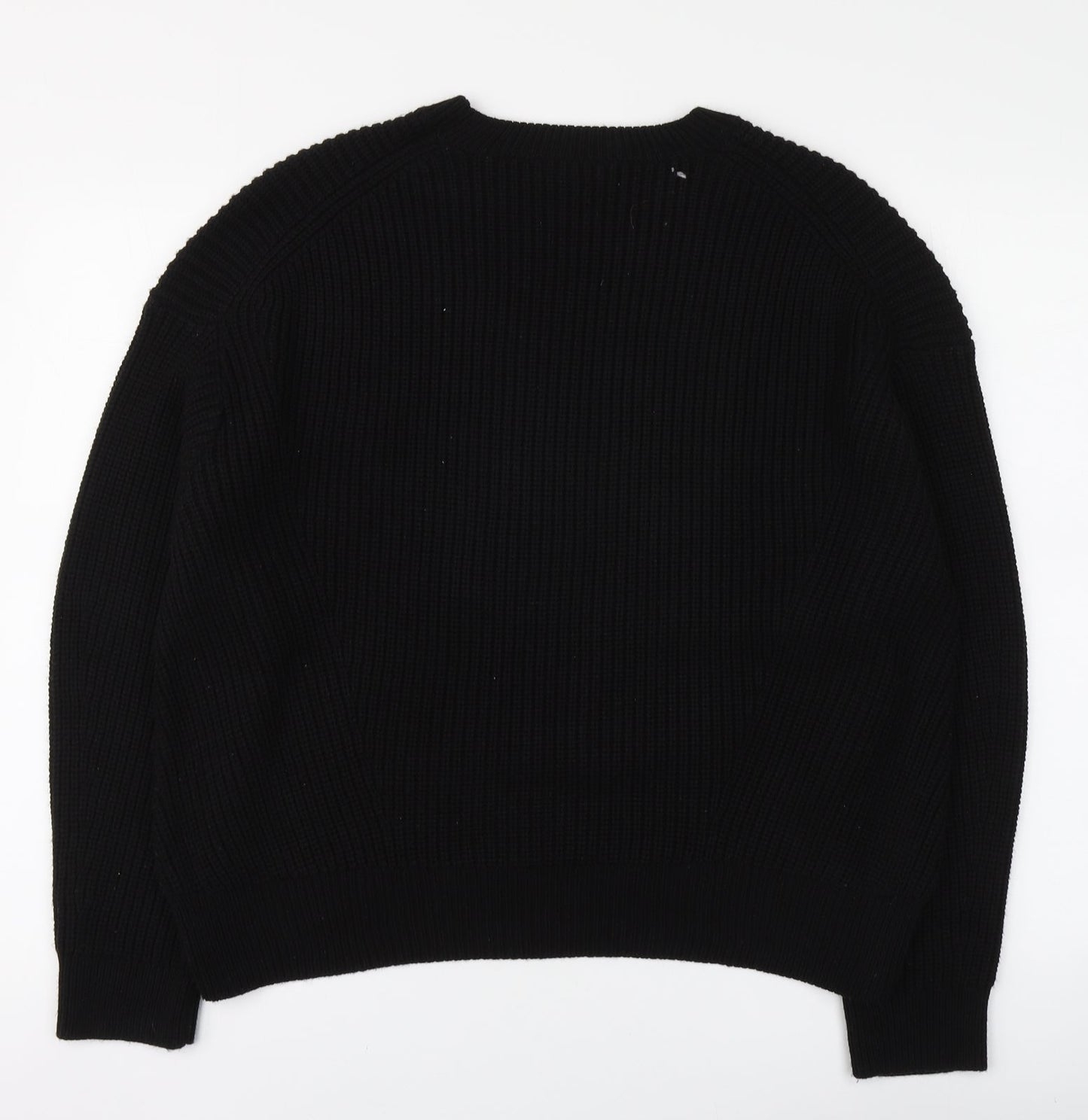 Womens UK Size M New Look Black Pullover Jumper