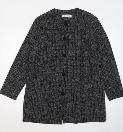 Womens UK Size L Berkertex Grey Cardigan Jumper