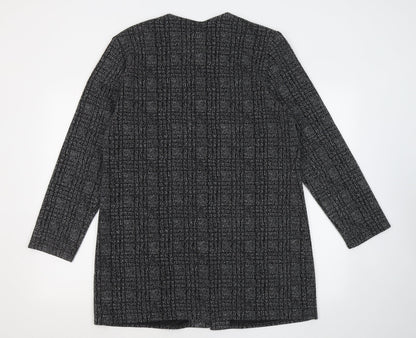 Womens UK Size L Berkertex Grey Cardigan Jumper