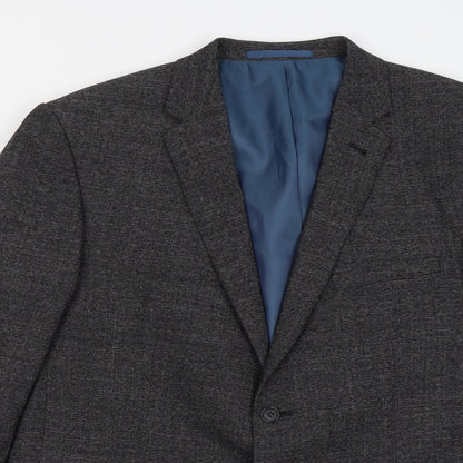 Mens UK Size 44 Taylor & Wright Regular Grey Suit Jacket