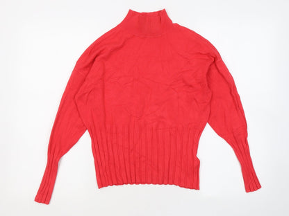 Womens UK Size 14 Marks and Spencer Red Pullover Jumper