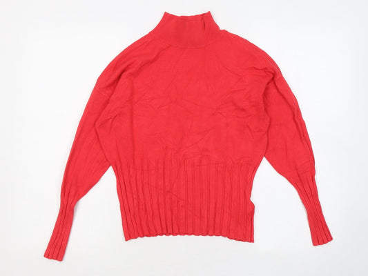 Womens UK Size 14 Marks and Spencer Red Pullover Jumper