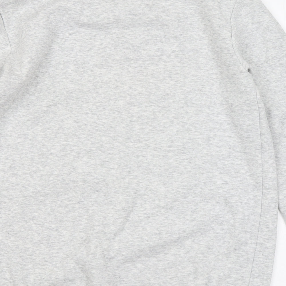 H&M Girls Grey Cotton Pullover Sweatshirt Size 14 Years - In your dreams