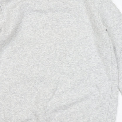 H&M Girls Grey Cotton Pullover Sweatshirt Size 14 Years - In your dreams