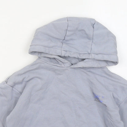 Nutmeg Girls Blue Cotton Pullover Hoodie Size 8-9 Years - Epic Scater
