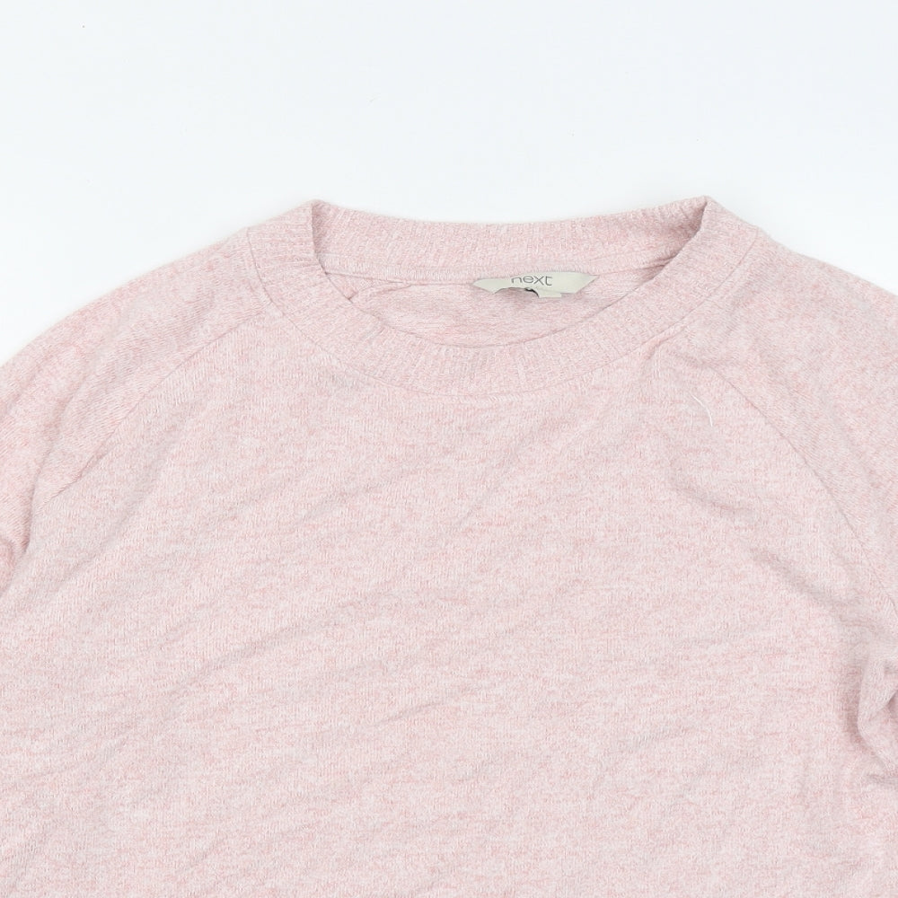 Womens UK Size 12 NEXT Pink Pullover Jumper