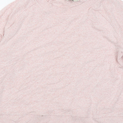 Womens UK Size 12 NEXT Pink Pullover Jumper
