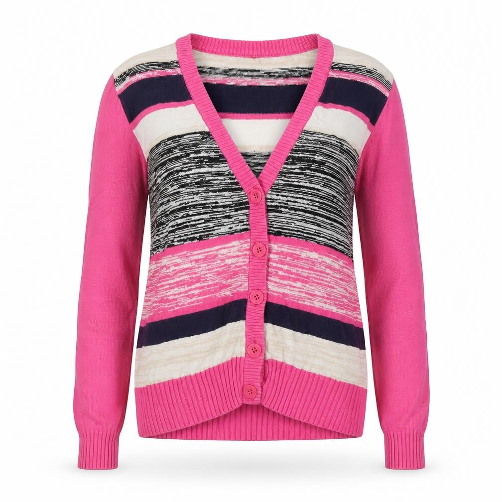 Womens UK Size 4 Divided by H&M Multicoloured Cardigan Jumper