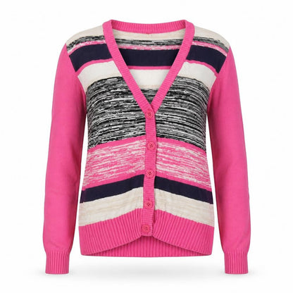 Womens UK Size 4 Divided by H&M Multicoloured Cardigan Jumper