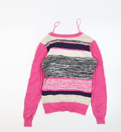 Womens UK Size 4 Divided by H&M Multicoloured Cardigan Jumper