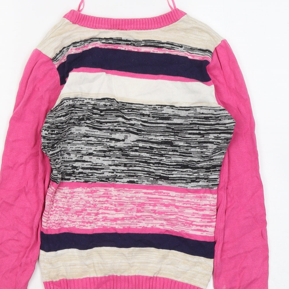Womens UK Size 4 Divided by H&M Multicoloured Cardigan Jumper