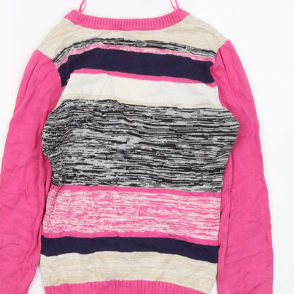 Womens UK Size 4 Divided by H&M Multicoloured Cardigan Jumper