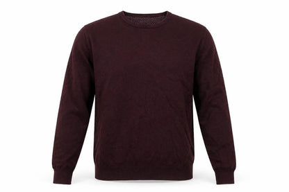 Mens UK Size M Greenwoods Purple Pullover Jumper