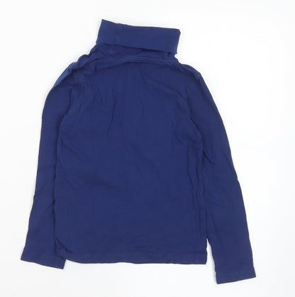 Lupilu Girls Blue Cotton Pullover T-Shirt Size 4-5 Years Roll Neck - 4-6 Years. Wild Winter