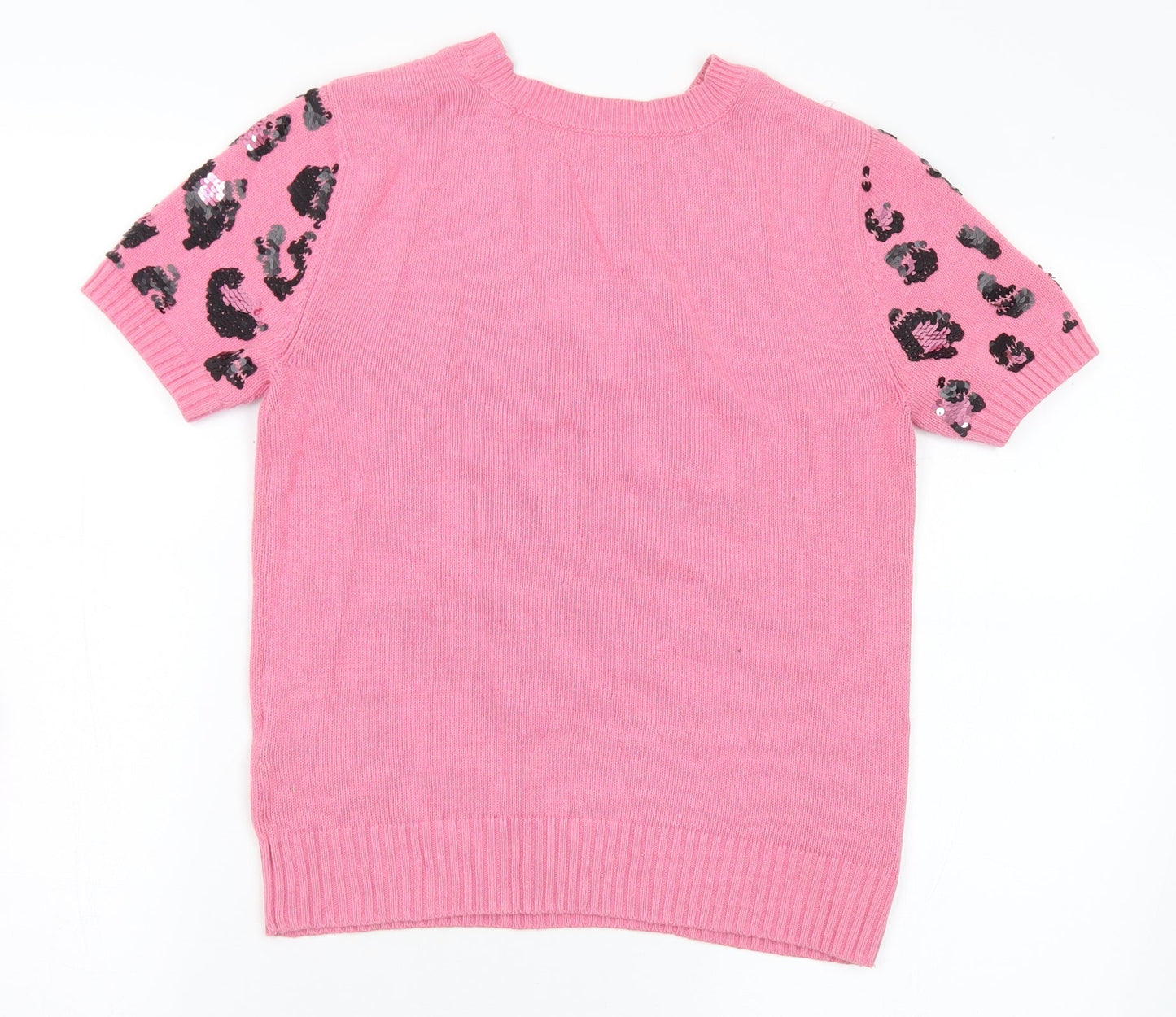 Womens UK Size 10 Marks and Spencer Pink Pullover Jumper