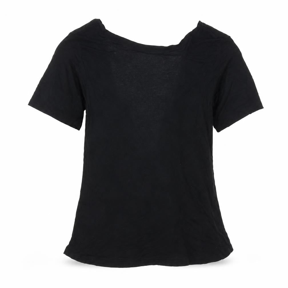 Womens UK Size 6 H&M Black Basic T-Shirt