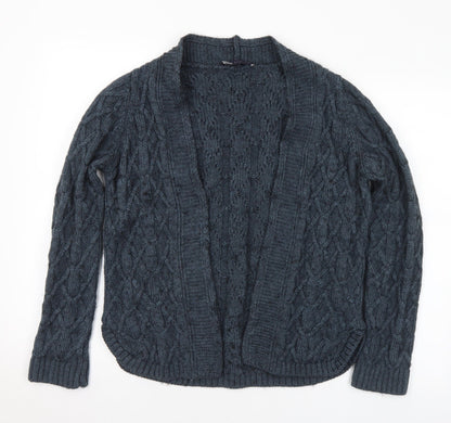 Womens UK Size 8 Marks and Spencer Blue Cardigan Jumper