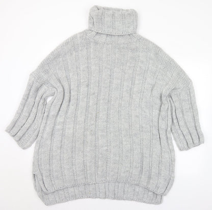 Womens UK Size XL Preworn Grey Pullover Jumper