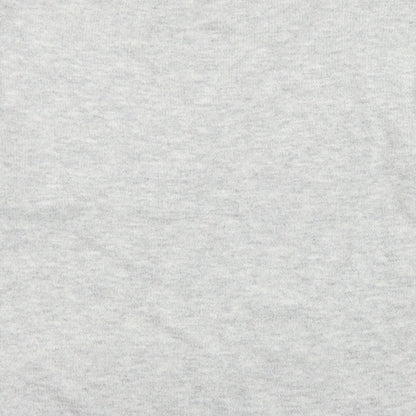 Primark Womens Grey V-Neck Acrylic Pullover Jumper Size 14 - 14-16