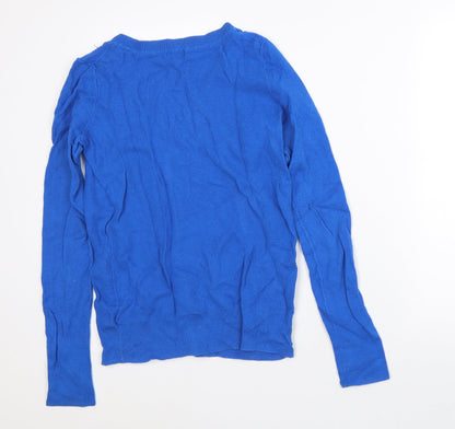Mens UK Size S Gap Blue Pullover Sweatshirt