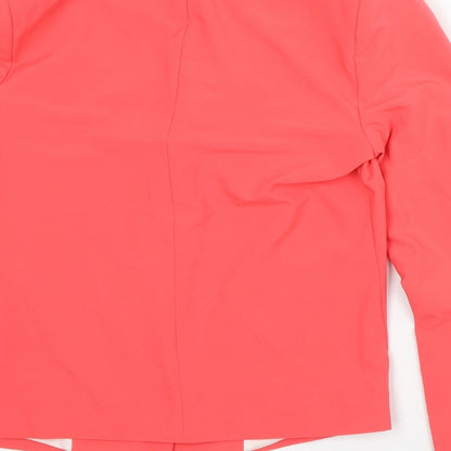 Womens UK Size 10 New Look Orange Jacket
