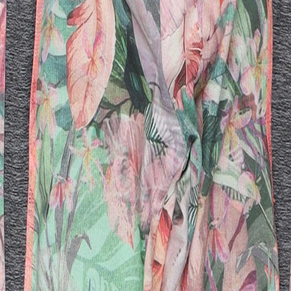 NEXT Girls Multicoloured Geometric Polyester Capri Trousers Size 9 Months Slim - Leggings