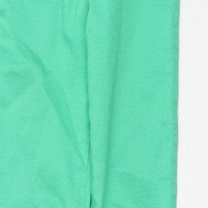 Dunnes Stores Girls Green Cotton Skinny Jeans Size 9 Months Regular