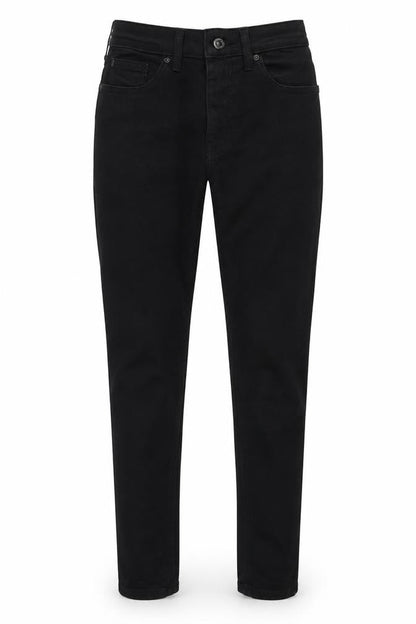 Jamie Womens Black Cotton Skinny Jeans Size 26 in L30 in Slim