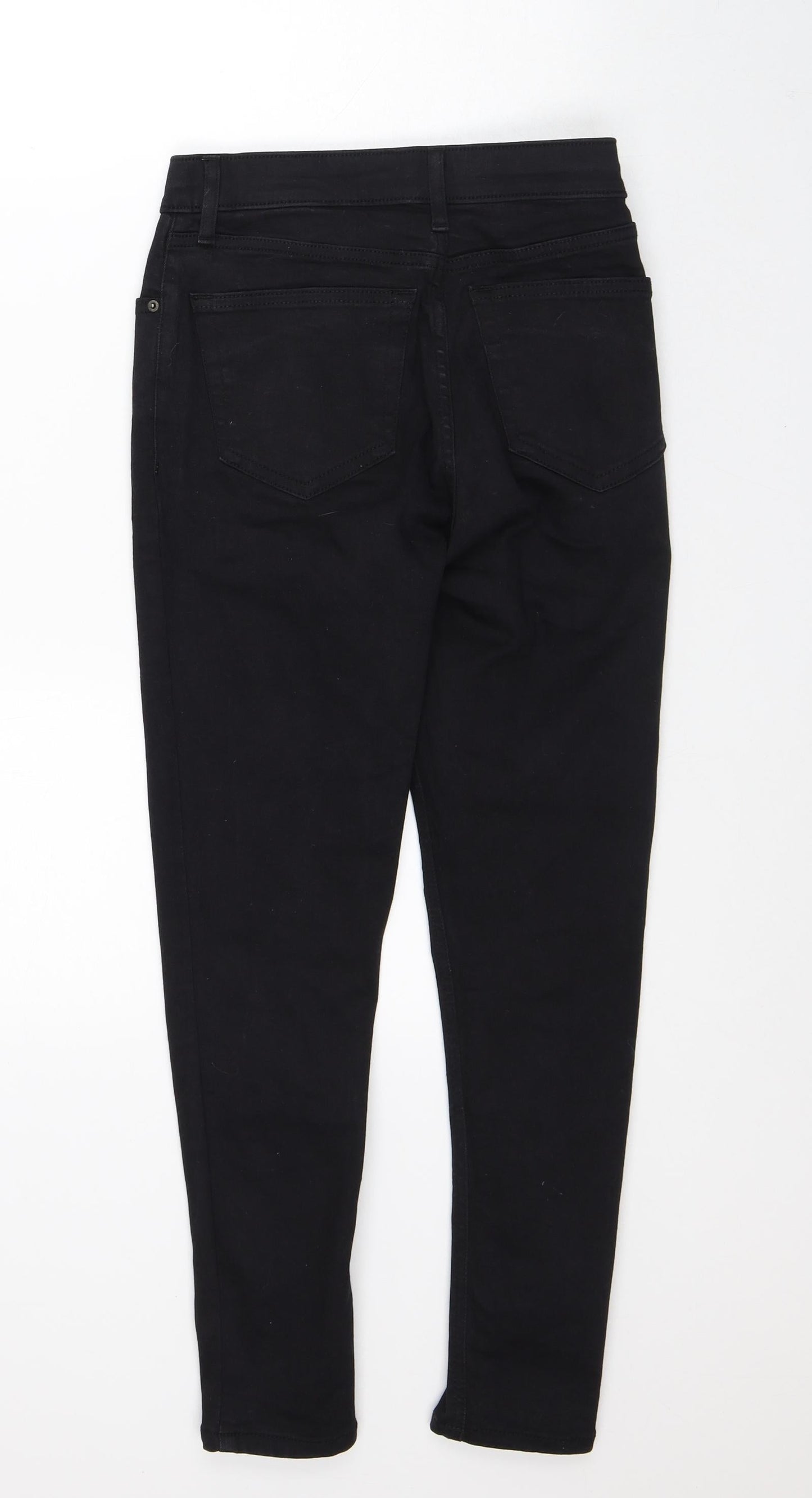 Jamie Womens Black Cotton Skinny Jeans Size 26 in L30 in Slim
