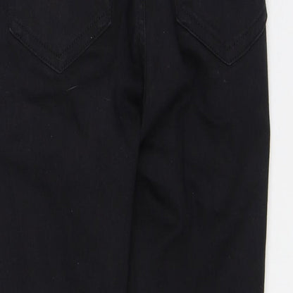 Jamie Womens Black Cotton Skinny Jeans Size 26 in L30 in Slim