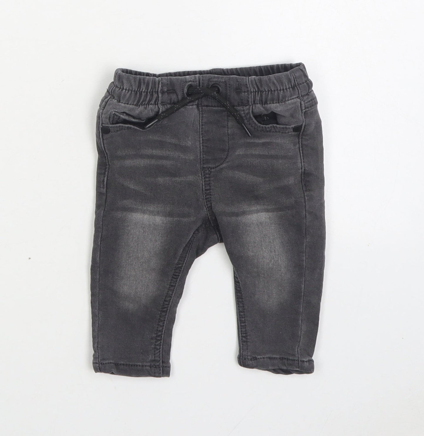 NEXT Boys Grey Cotton Jogger Jeans Size 36 Months