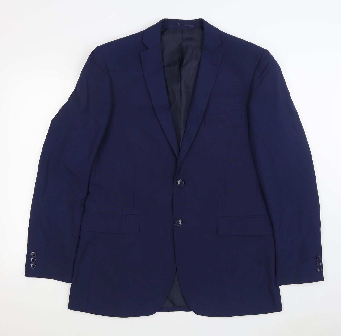 Mens UK Size 42 The Collection Regular Blue Suit Jacket