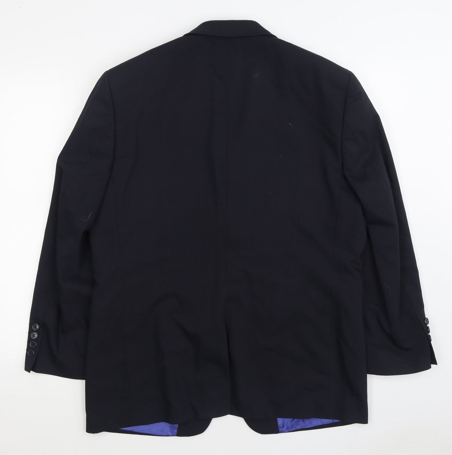 Mens UK Size 40 Hugo James Regular Black Suit Jacket